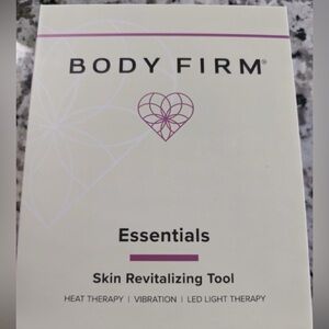 New
BODY FIRM ESSENTIAL-SKIN REVITALIZING TOOL/HEAT/LED LIGHT THERAPY, VIBRATION